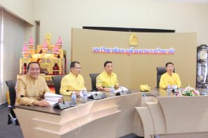 ประชุมคณะกรรมการฝ่ายจัดสถานที่จอดรถ​และงานจราจร​ งานประสาทปริญญา ๒๕๖๒