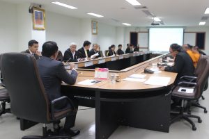 ประชุมอาจารย์ผู้รับผิดชอบหลักสูตร ระดับปริญญาตรี คณะสังคมศาสตร์ มจร