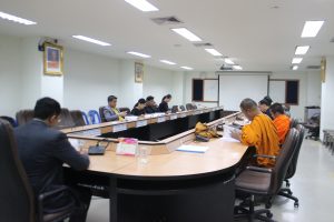 ประชุมคณะกรรมการจัดทำคู่มืออาจารย์ที่ปรึกษานิสิตระดับปริญญาตรี คณะสังคมศาสตร์ มจร