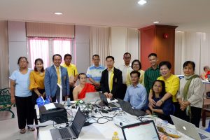 รองอธิการบดีฝ่าย​กิจการ​ทั่วไป​ มจร ตรวจเยี่ยมให้กำลังใจคณะทำงานจัดทำ SAR​ ระดับ​หลักสูตร​รวม คณะสังคมศาสตร์​