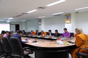 ประชุมคณะกรรมการประจำคณะสังคมศาสตร์ ครั้งที่ ๕/๒๕๖๒