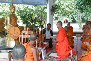 รองอธิการบดีฝ่ายกิจการต่างประเทศ มจร ตรวจเยี่ยมให้กำลังใจ พระวิปัสสนาจารย์ คณาจารย์ เจ้าหน้าที่ และพระนิสิตคณะ​สังคม​ศาสตร์​