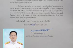 คำสั่งมหาวิทยาลัย​มหา​จุฬา​ลง​ก​รณ​ราช​วิทยาลัย​ เรื่อง​ แต่งตั้งรองศาสตรา​จารย์​