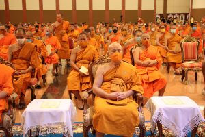 บุคลากรคณะสังคมฯ ร่วมพิธีเจริญพระพุทธมนต์เฉลิมพระเกียรติและถวายพระพรชัยมงคล รัชกาลที่ ๑๐
