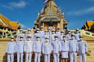 บุคลากร​คณะ​สังคม​ศาสตร์​ ร่วมงาน “วันปิยมหาราชรำลึก” ประจำปี พ.ศ. ๒๕๖๔