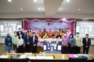 ผู้บริหาร คณาจารย์ เจ้าหน้าที่ และนิสิตคณะสังคมศาสตร์ ร่วมพิธีปิดและการนำเสนอโครงการออมสินยุวพัฒน์รักษ์ถิ่น ประจำปี ๒๕๖๕