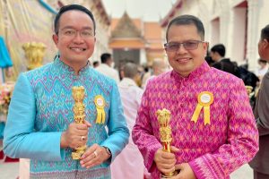 ผู้บริหารคณะสังคมศาสตร์ รับรางวัล “เสาอโศกผู้นำศีลธรรม” ประจำปี ๒๕๖๖
