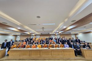 ภาควิชารัฐศาสตร์ คณะสังคมศาสตร์ จัดประชุมเชิงปฏิบัติการ เรื่อง “การจัดทำเอกสารประกอบการสอนหลักสูตรประกาศนียบัตรการบริหารท้องถิ่น”