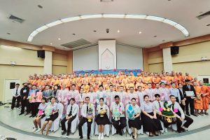 คณะสังคมศาสตร์ จัดโครงการเตรียมความพร้อมและสามีจิกรรมไหว้ครู ประจำปีการศึกษา ๒๕๖๖