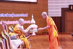 บุคลากรคณะสังคมศาสตร์ ร่วมพิธีสามีจิกรรม เนื่องในเทศกาลเข้าพรรษา และพิธีไหว้ครู ๒๕๖๖