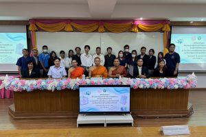 พิธีเปิดหลักสูตรพื้นฐานความรู้ความเข้าใจและการปฏิบัติงานด้านสุขภาพจิตและจิตเวช ระยะสั้น