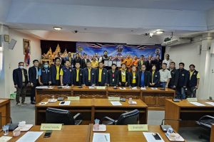 คณะสังคมฯ ลงนามบันทึกข้อตกลงความร่วมมือ (MOU) กับชมรมกำนันผู้ใหญ่บ้าน ๒๕ จังหวัดภาคกลาง