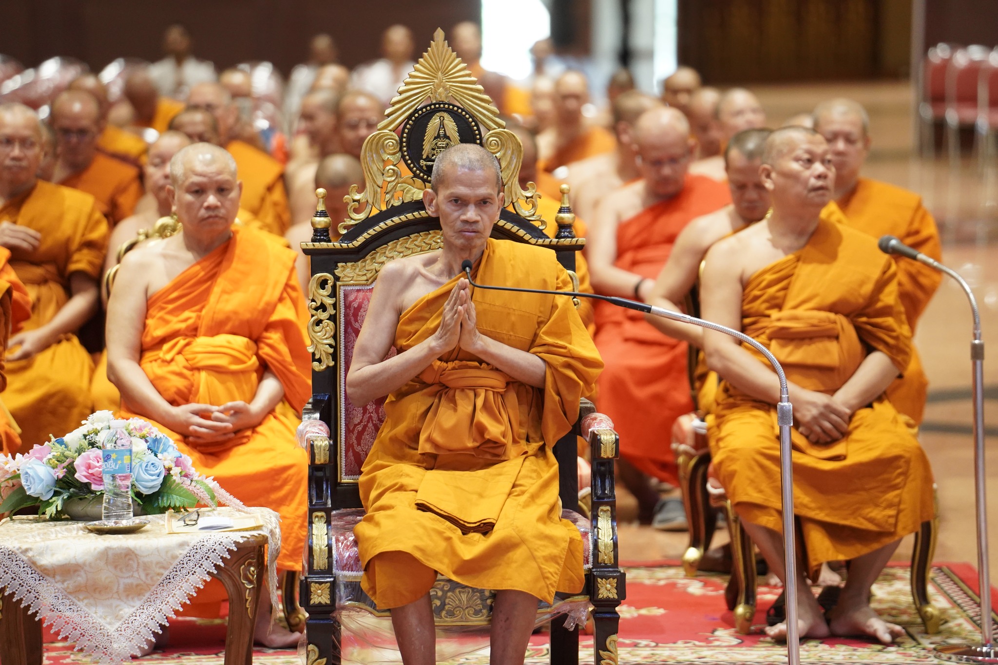 บุคลากรคณะสังคมฯ ร่วมพิธีถวายพระพรชัยมงคลและเจริญพระพุทธมนต์ เฉลิมพระเกียรติพระบาทสมเด็จพระปรเมนทรรามาธิบดีศรีสินทรมหาวชิราลงกรณฯ พระวชิรเกล้าเจ้าอยู่หัว