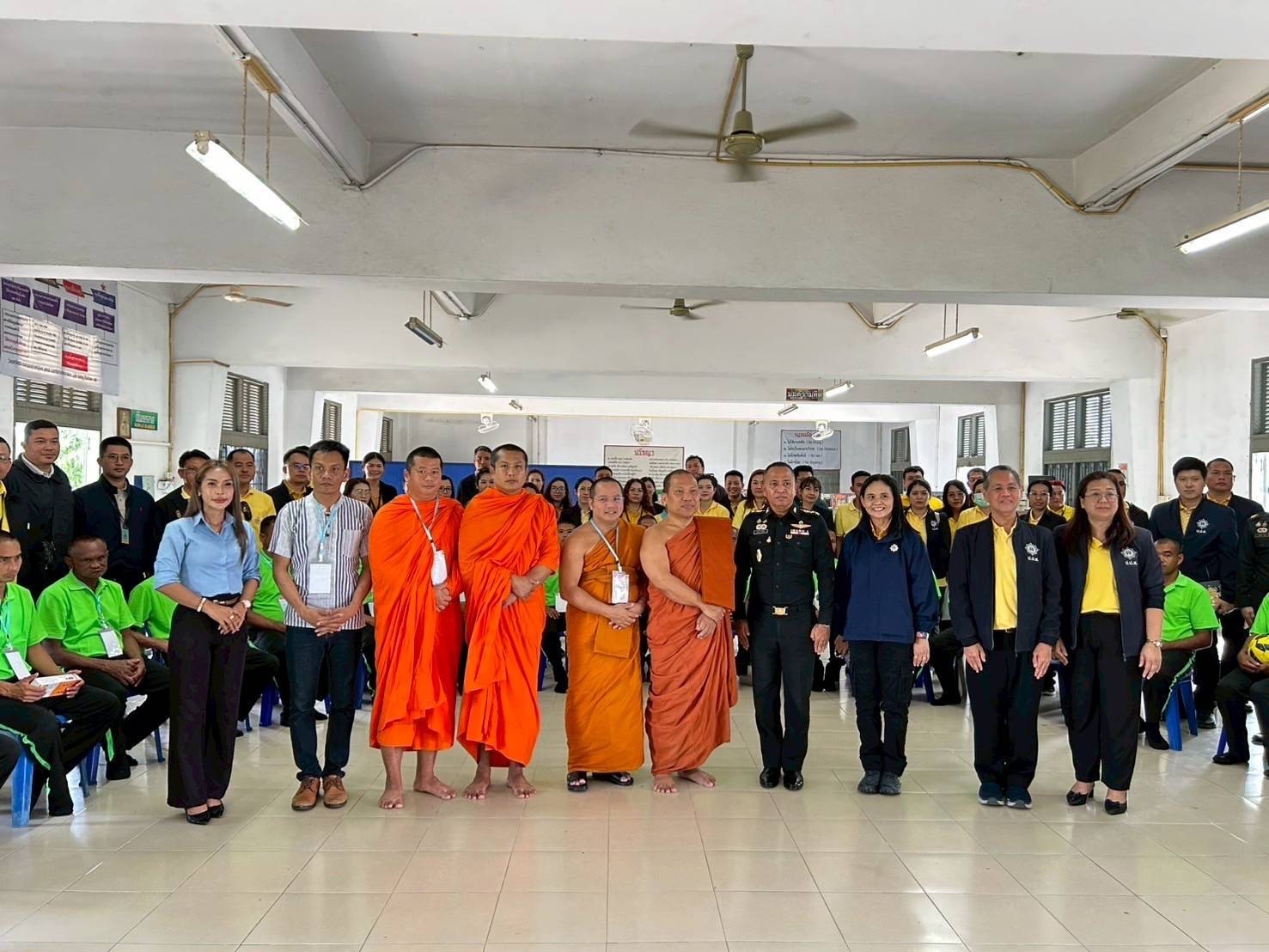 คณะสังคมฯ บริการวิชาการ ภายใต้โครงการดูแลผู้เปราะบางตามแนวพุทธ ในจังหวัดพระนครศรีอยุธยา