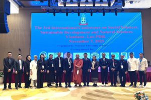 บุคลากรคณะสังคมศาสตร์ เข้าร่วมงานสัมมนานานาชาติ และร่วมนำเสนอผลงานทางวิชาการ ณ มหาวิทยาลัยแห่งชาติลาว สปป.ลาว