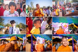 หลักสูตรพุทธศาสตรบัณฑิต สาขาวิชาการจัดการเชิงพุทธ จัดกิจกรรมเสริมหลักสูตร นิสิตจิตอาสาพัฒนาสังคม (CSR) ณ โรงเรียนบ้านใหม่สามัคคี จ.ชัยภูมิ